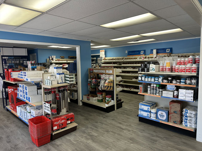 Hughes Supply Sanford North Carolina plumbing store interior