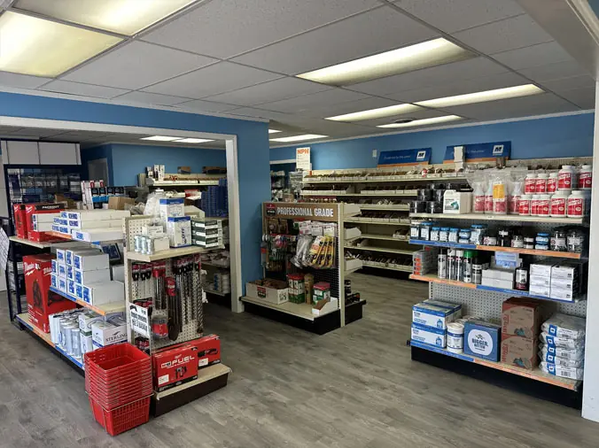 Hughes Supply Sanford North Carolina plumbing store interior